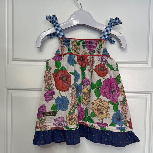Matilda Jane Brilliant Day Dream Dress (NO BLOOMERS) Baby 12-18M Floral Cotton - Picture 3 of 9